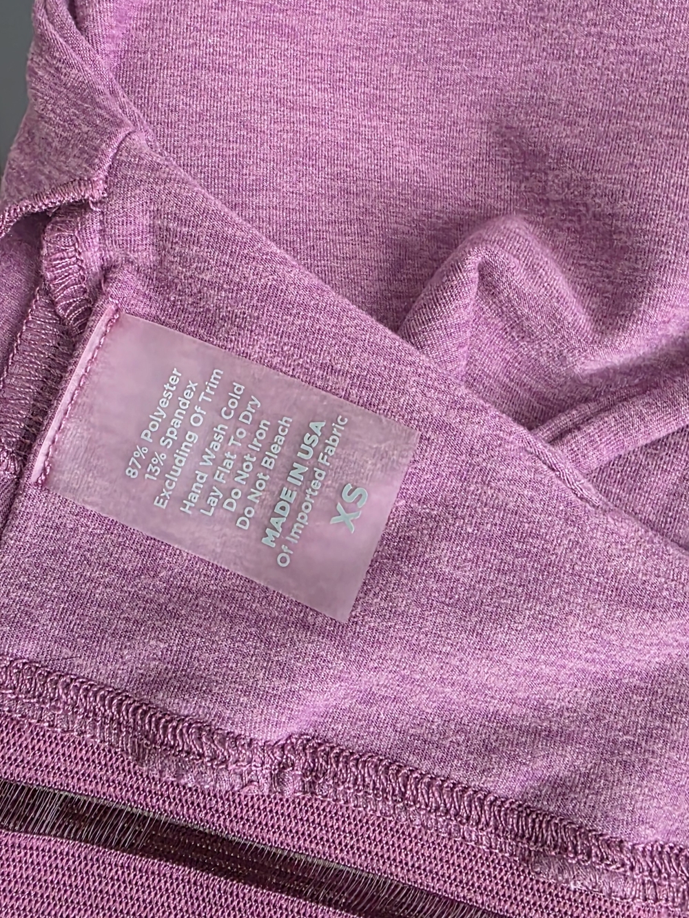 Bombshell Sportswear Lavender Statement Sports Bra XS - Picture 7 of 7